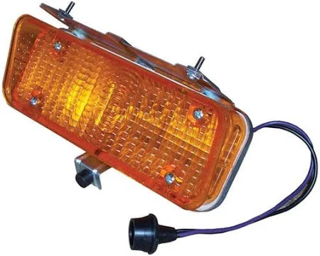 1971-72 C/10 Park Light Assembly, L/H -Amber Lens- Each.