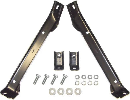 1971-72 C/10 Front Bumper Bracket Set with Hardware
