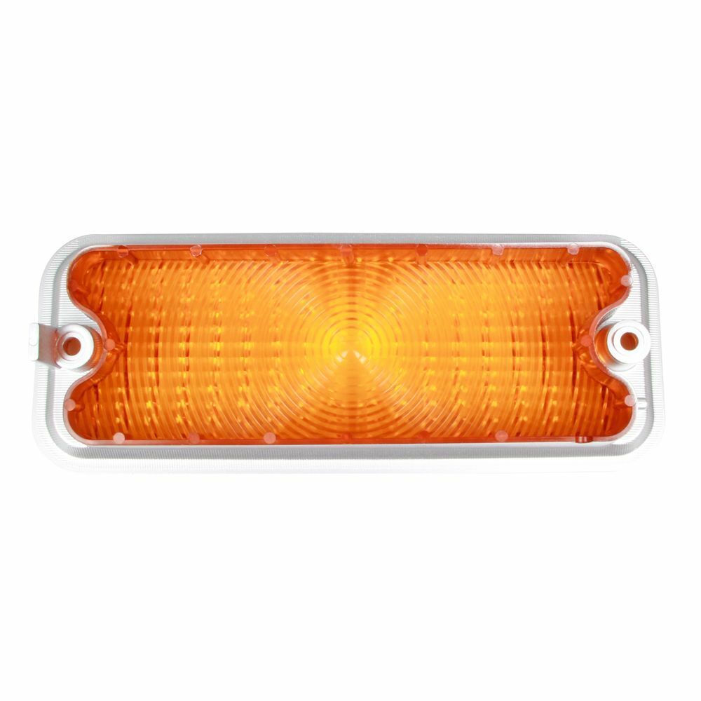 1973-1974 Chevy/GMC C10 Truck Front Amber R/H Diffused Turn Signal Light Park Lamp Lens