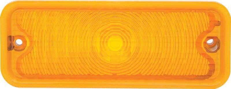 1973-74 Chevrolet / GMC Truck Park Light Lens, R/H, Amber, Non-Diffused