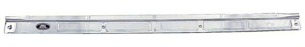 1970-81 Camaro, Firebird; Door Sill Plate; Rivited Emblem; with Chrome Screws; Passenger Side