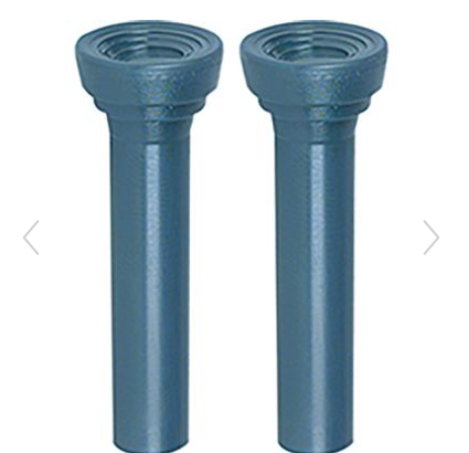 1961-67 GM VEHICLES LOCK KNOBS PAIR (MED BLUE)