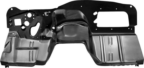 1969 Camaro, Firebird; Firewall Panel; with Heater; EDP Coated