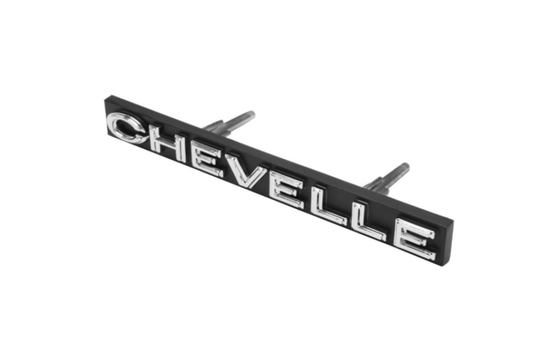 1972 Chevrolet Chevelle Grille "Chevelle" Emblem W/Fasteners