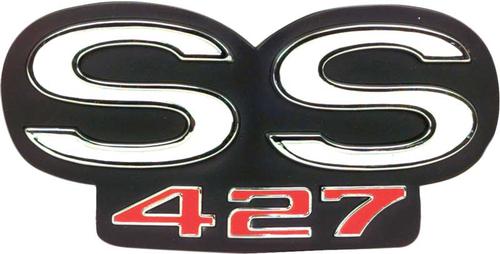 1967-68 Camaro "SS 427" Grille Emblem; GM Licensed; Made in the USA!