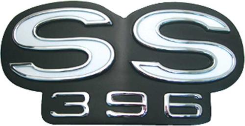 1969 Camaro "SS 396" Standard Grill Emblem; GM Licensed; Made in the USA!