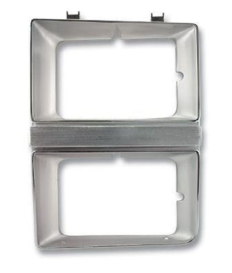1981-82 C/10 Dual Rectangular Headlight Bezel, L/H