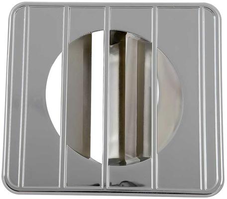 1967-72 C/10 Top Defrost Vent, L/H Chrome