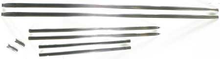1969-72 C/10 Shortbed, Fleetside 8 Piece Upper Molding Kit