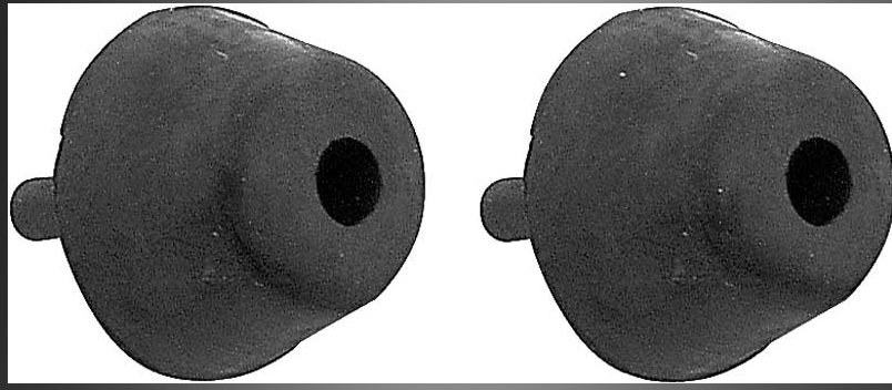 1952-55 CHEVY TRK DOOR BUMPERS PAIR