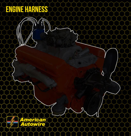 1967 C/10 ENGINE HARNESS, V8, auto. trans.