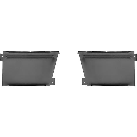1967 Camaro Convertible rear standard door panels black