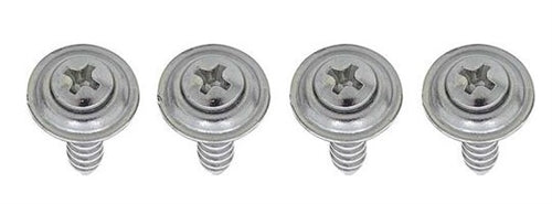 1967 - 1969 Kick Panel Cover Screw Set with Air Conditioning, RH