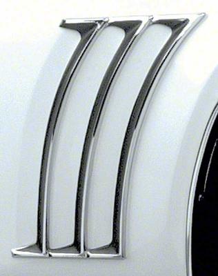 1969 Camaro Rear Quarter Panel Louver Pair