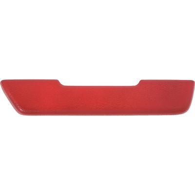 1968-69 Camaro; Front Arm Rest Pad; Urethane Reproduction; 12" Length; RH; Red