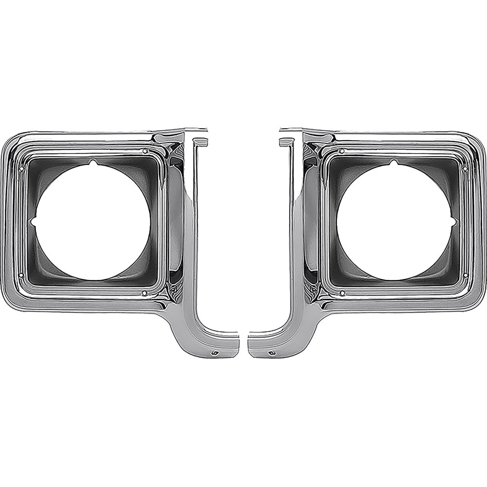 1973-78 C/10 Headlamp Bezels; LH and RH