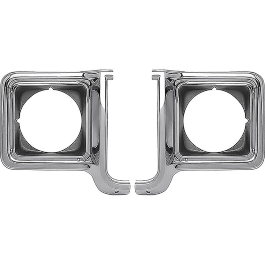 1973-78 C/10 Headlamp Bezels; LH and RH