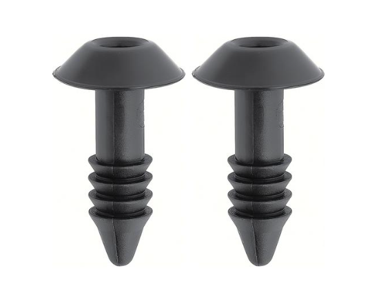 1967-72 OE Style Firewall Pad Fastener; Plastic - Pair