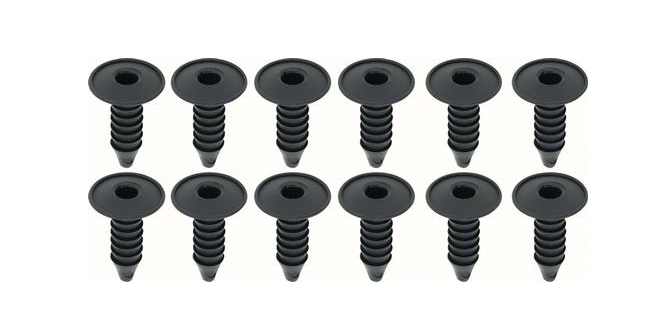 12 Piece Plastic Firewall Insulation Retainer Set
