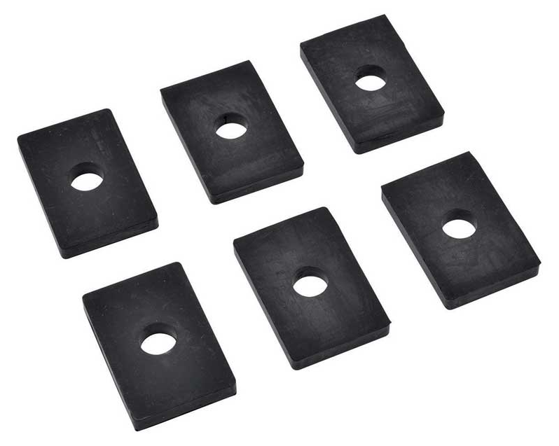 1947-53 CHEVY 1/2 TRUCK BED MOUNT PAD 6 PC