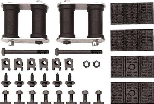 1967-69 Camaro, Firebird, 1968-79 Nova; Rear Leaf Spring Installation Kit; Mono Leaf