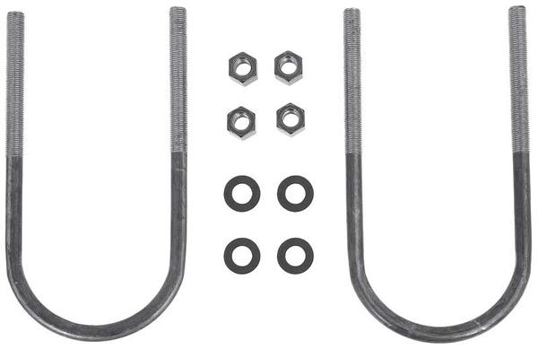 3-1/2" Wide X 7-1/4" Long Rear Leaf Spring U-Bolts