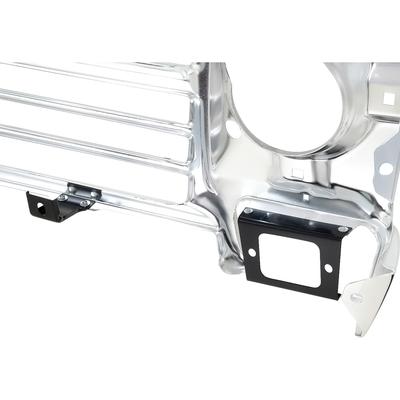 1968-69 Ford F-Series Truck; Grille Shell; Bright Anodized Aluminum; Reproduction