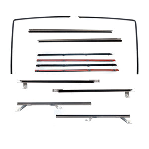 1967-1972 Ford Bronco; Beltline Molding Kit; RH and LH