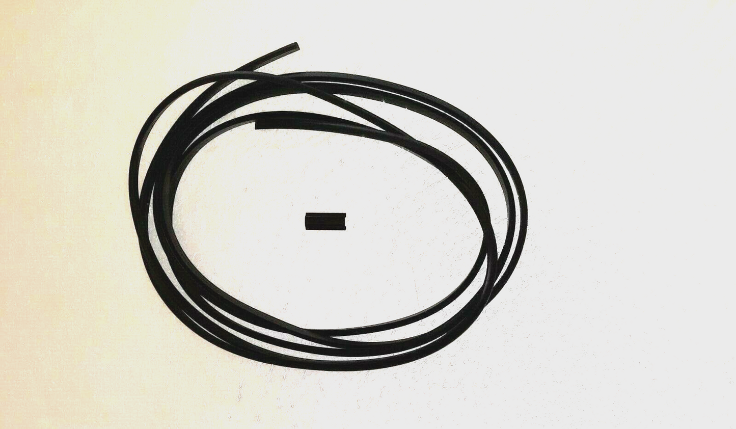 1973-1987 C/10 Black Trim Lock Strip for the Windshield (WLS 466)