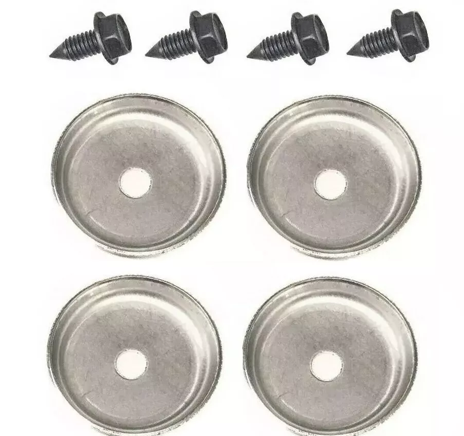 1964-1972 C-10 67-81 Camaro fender washer cupped with bolts