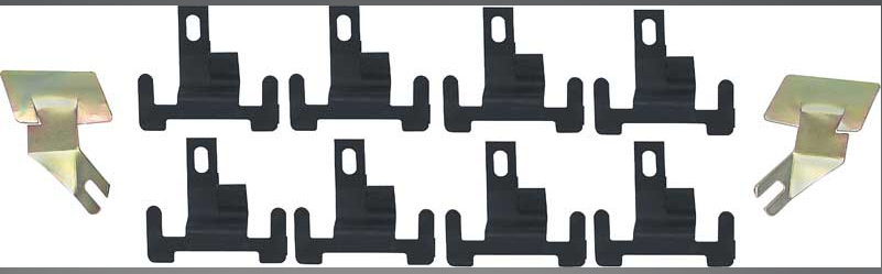 1967-1969 Camaro Front Windshield molding clips 10PC