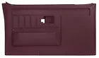1981-87 C/10 Front Door Panels, (BURGUNDY) Pair.