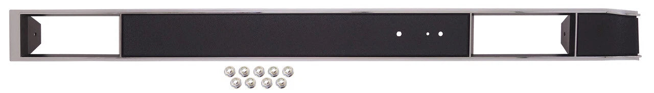 1981-87 C/10 Dash Molding, Black & Silver -for use with air conditioning