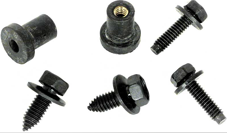 Radiator Mounting Hardware 67-69 Camaro Firebird 68-72 Nova