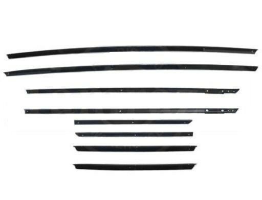 1965 Skylark 2 Door Sedan Authentic Window Felt Kit, 8 Pieces -US MADE