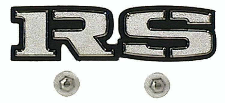 1969 Camaro RS Rear body tail Panel Emblem w/ hardware