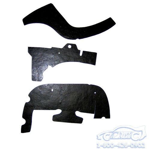 1967-68 Camaro A-Arm Splash Flap W/Staples 5pc seal (3045)
