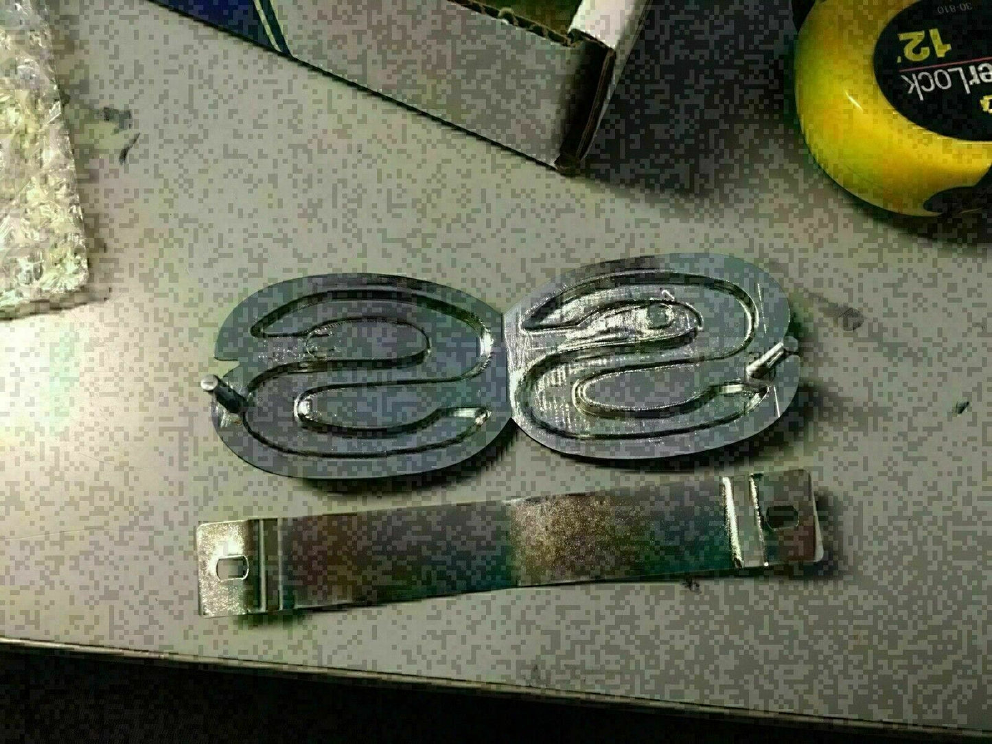 1967-1968 Camaro SS With RS Grille Emblem With Retainer - W-867