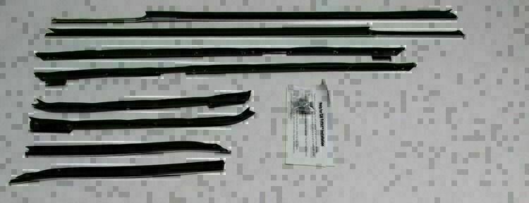 1967 Caprice 2 Door Hardtop Reproduction Window Felt Kit, 8 Pieces - CP135R