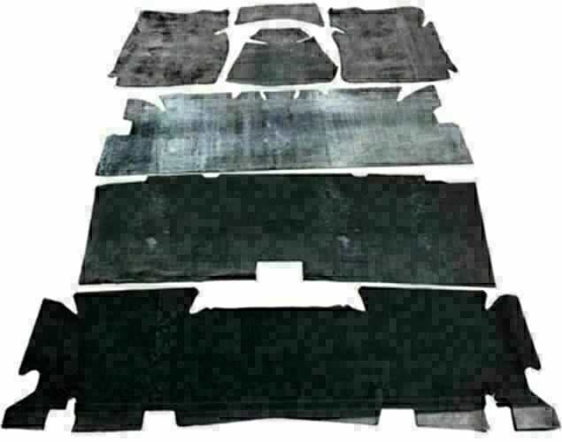 Sound Deadner 70-81 Camaro Firebird 7pc Carpet underlay