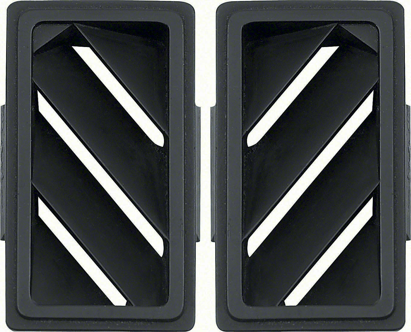 1982-1992 Camaro Dash Pad Defrost Vents Pair