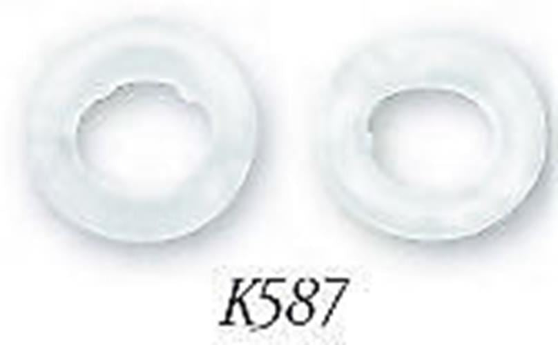 1967 Camaro / Firebird Interior Door Lock Knob Ferrules, Pair