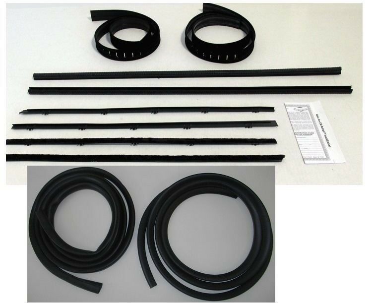 1967-1972 Chevy Truck 10pc weatherstrip seal kit