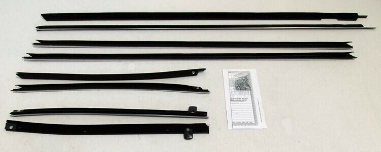 1969-1970 Impala Sport Coupe Reproduktion Fenster Filz Set F221-7