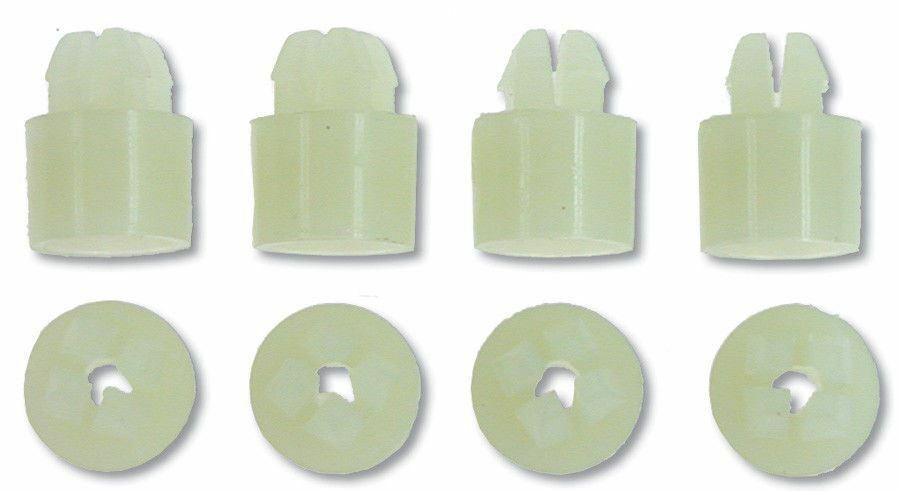 1967-68 Camaro, 1968 Chevelle, El Camino; Headlight Bezel Nut Set ; Set of 10