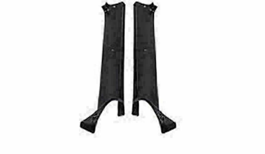 1967 Camaro / Firebird Coupe Inner Pillar Post Moldings, Black