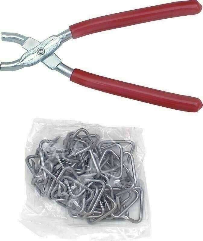 Hog rings and pliers Upholstery Installation Kit