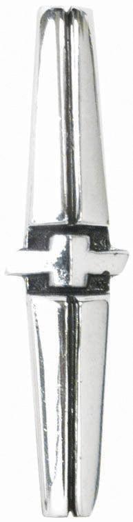 1968-74 Camaro, Nova; Forward Console Plate Emblem; with Hardware