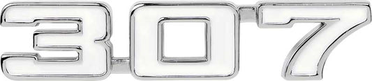1969-74 Camaro 307 Front Fender Emblem