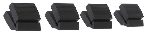 1959-66 Door Rubber Bumper Set; 4 Piece Set; Various Models